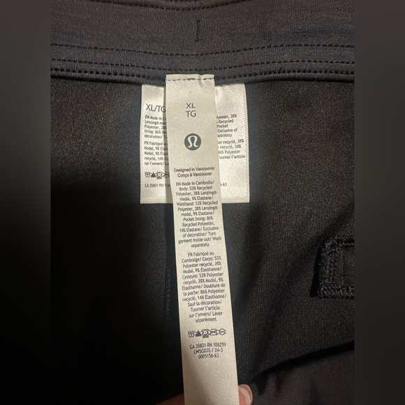 NWOT Lululemon Softstreme Midrise Pintuck Pant - Picture 3 of 7